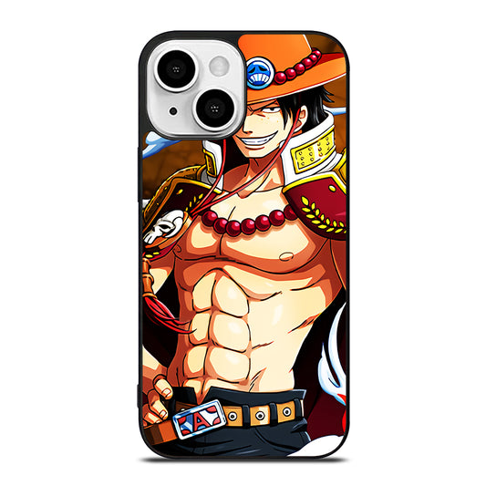PORTGAS D ACE ONE PIECE ANIME iPhone 13 Mini Case Cover