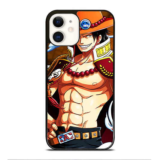 PORTGAS D ACE ONE PIECE ANIME iPhone 12 Case Cover
