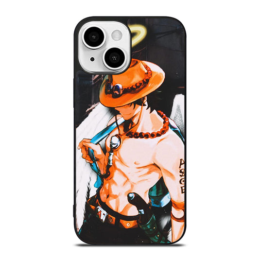 PORTGAS D ACE R.I.P ONE PIECE iPhone 13 Mini Case Cover