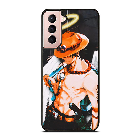 PORTGAS D ACE R.I.P ONE PIECE Samsung Galaxy S21 Case Cover