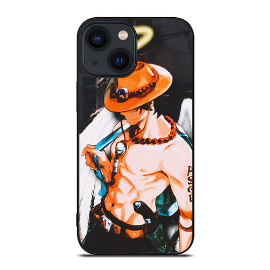 PORTGAS D ACE R.I.P ONE PIECE iPhone 14 Plus Case Cover