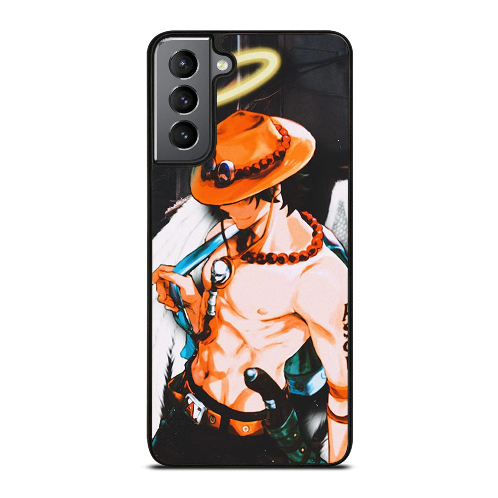 PORTGAS D ACE R.I.P ONE PIECE Samsung Galaxy S21 Plus Case Cover