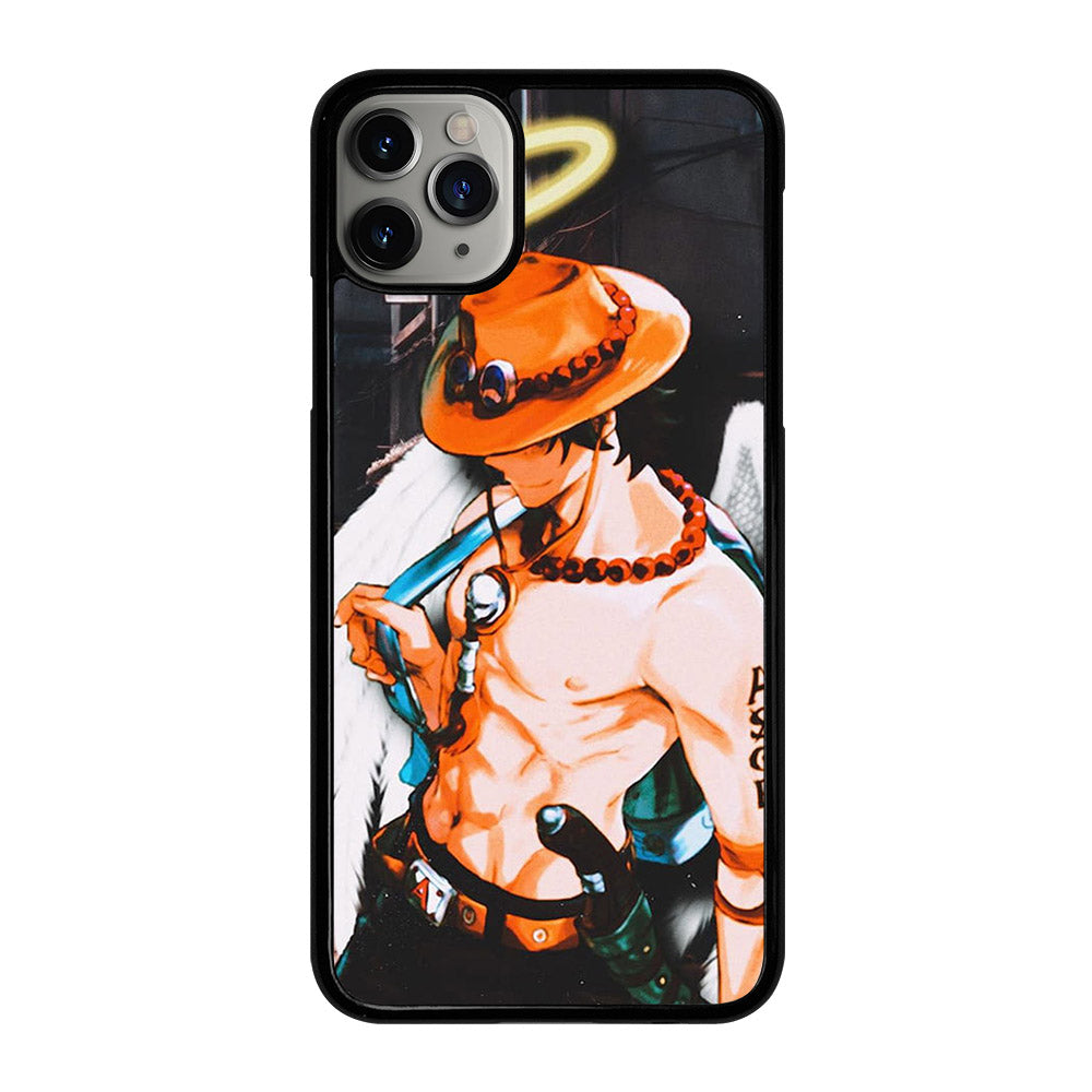 PORTGAS D ACE R.I.P ONE PIECE iPhone 11 Pro Max Case Cover