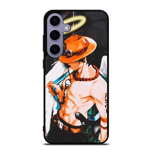 PORTGAS D ACE R.I.P ONE PIECE Samsung Galaxy S24 Plus Case Cover