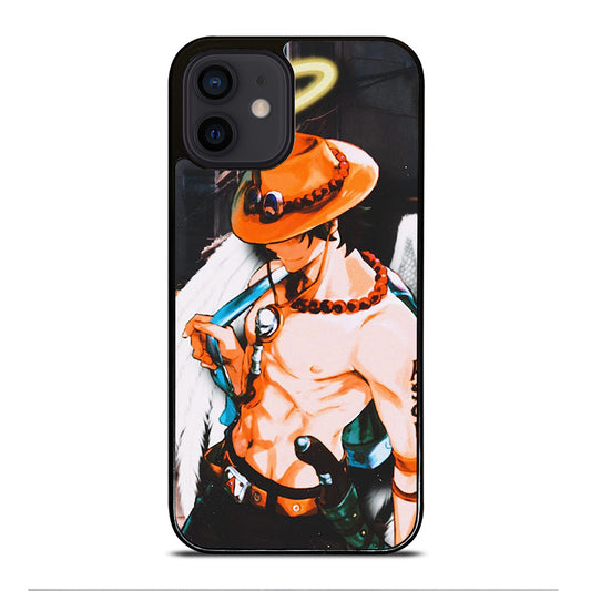 PORTGAS D ACE R.I.P ONE PIECE iPhone 12 Mini Case Cover
