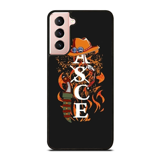 PORTGAS D ACE TATTOO ONE PIECE Samsung Galaxy S21 Case Cover