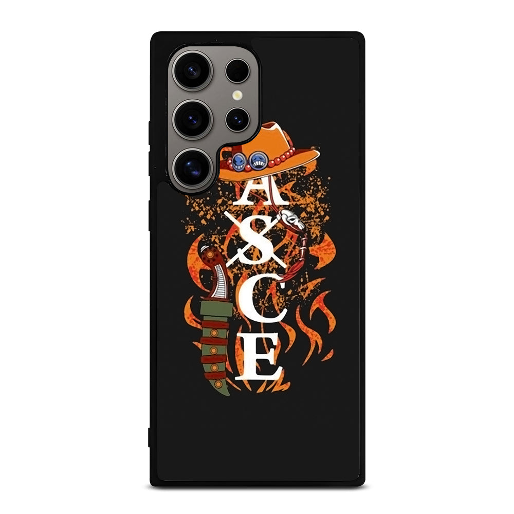 PORTGAS D ACE TATTOO ONE PIECE Samsung Galaxy S24 Ultra Case Cover