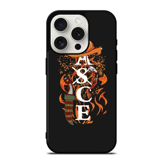 PORTGAS D ACE TATTOO ONE PIECE iPhone 15 Pro Case Cover