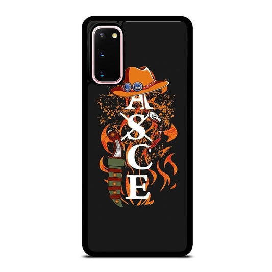 PORTGAS D ACE TATTOO ONE PIECE Samsung Galaxy S20 Case Cover