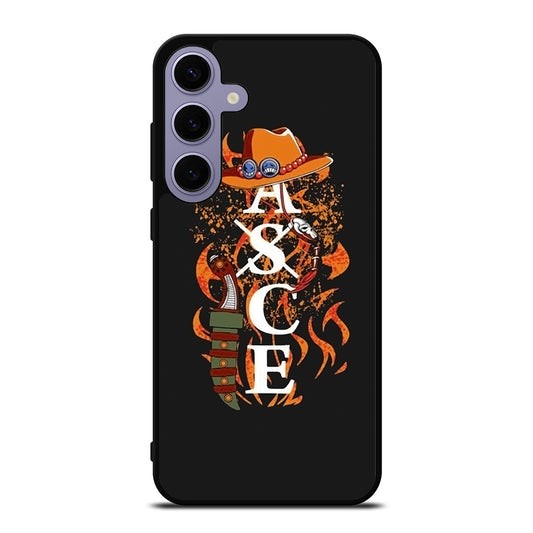 PORTGAS D ACE TATTOO ONE PIECE Samsung Galaxy S24 Plus Case Cover
