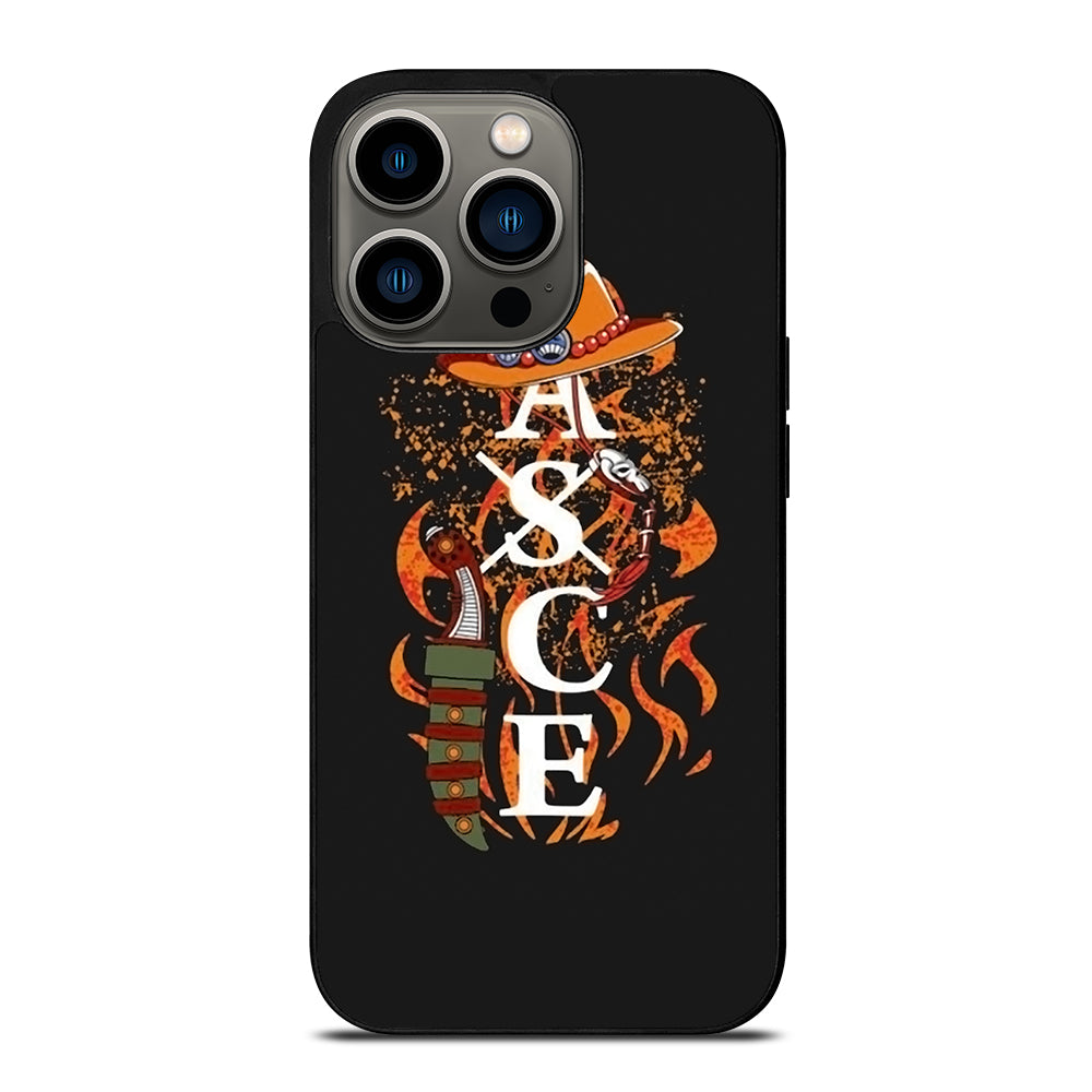 PORTGAS D ACE TATTOO ONE PIECE iPhone 13 Pro Case Cover