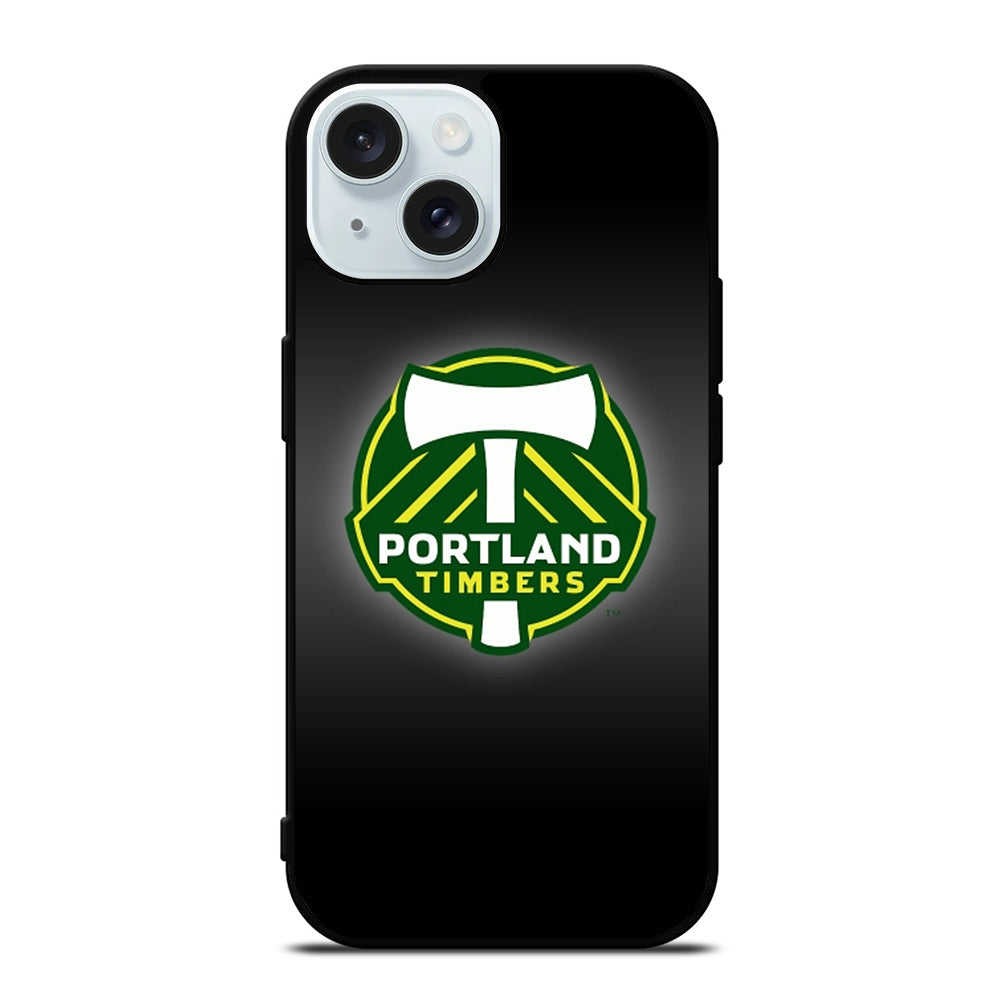 PORTLAND TIMBERS SOCCER LOGO iPhone 15 Case Cover