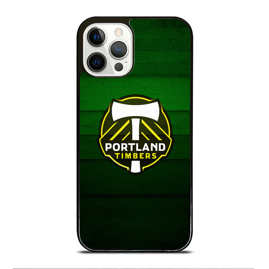 PORTLAND TIMBERS WOODEN LOGO iPhone 12 Pro Case Cover
