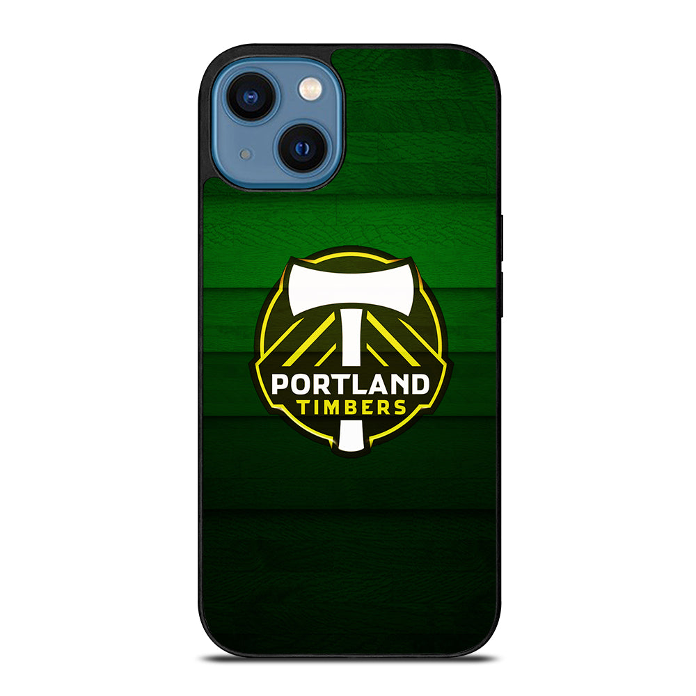 PORTLAND TIMBERS WOODEN LOGO iPhone 14 Case Cover