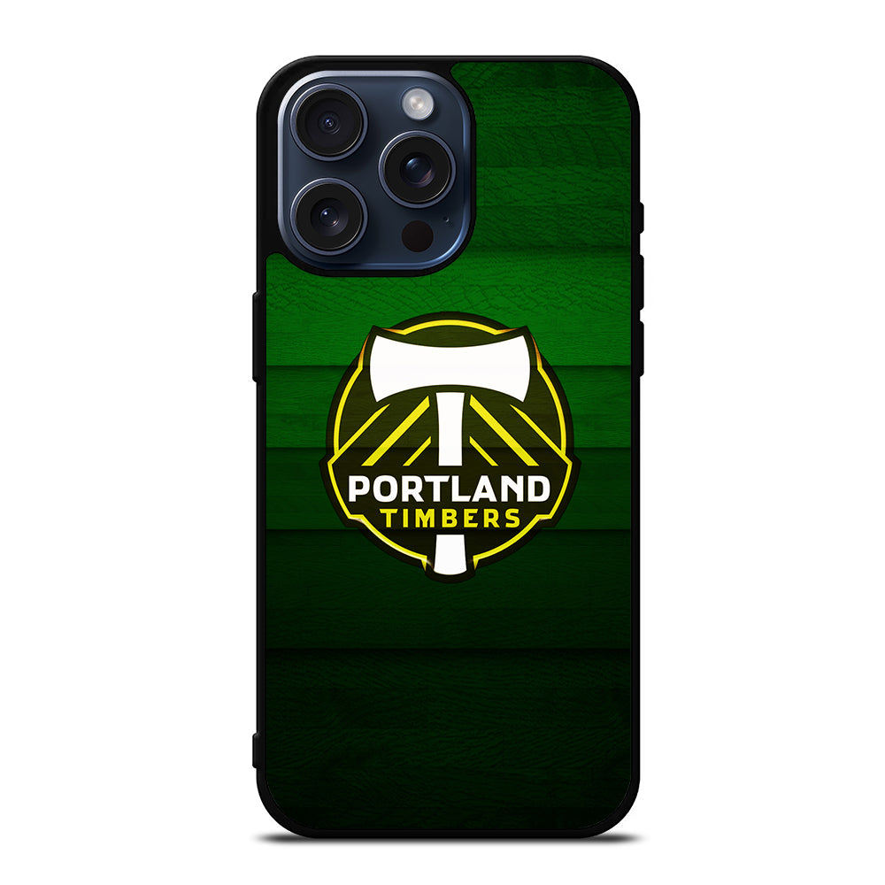 PORTLAND TIMBERS WOODEN LOGO iPhone 15 Pro Max Case Cover