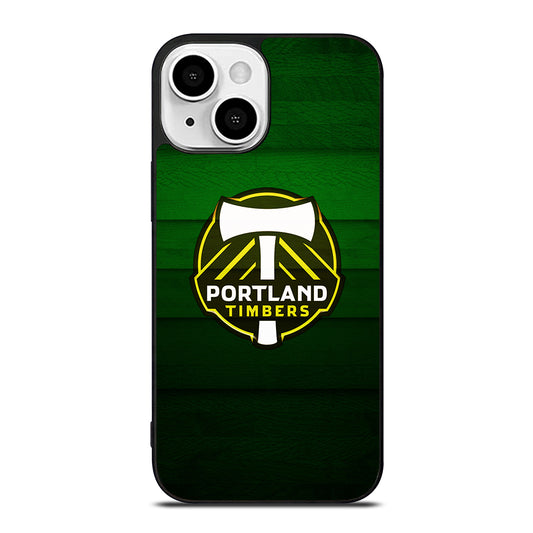 PORTLAND TIMBERS WOODEN LOGO iPhone 13 Mini Case Cover