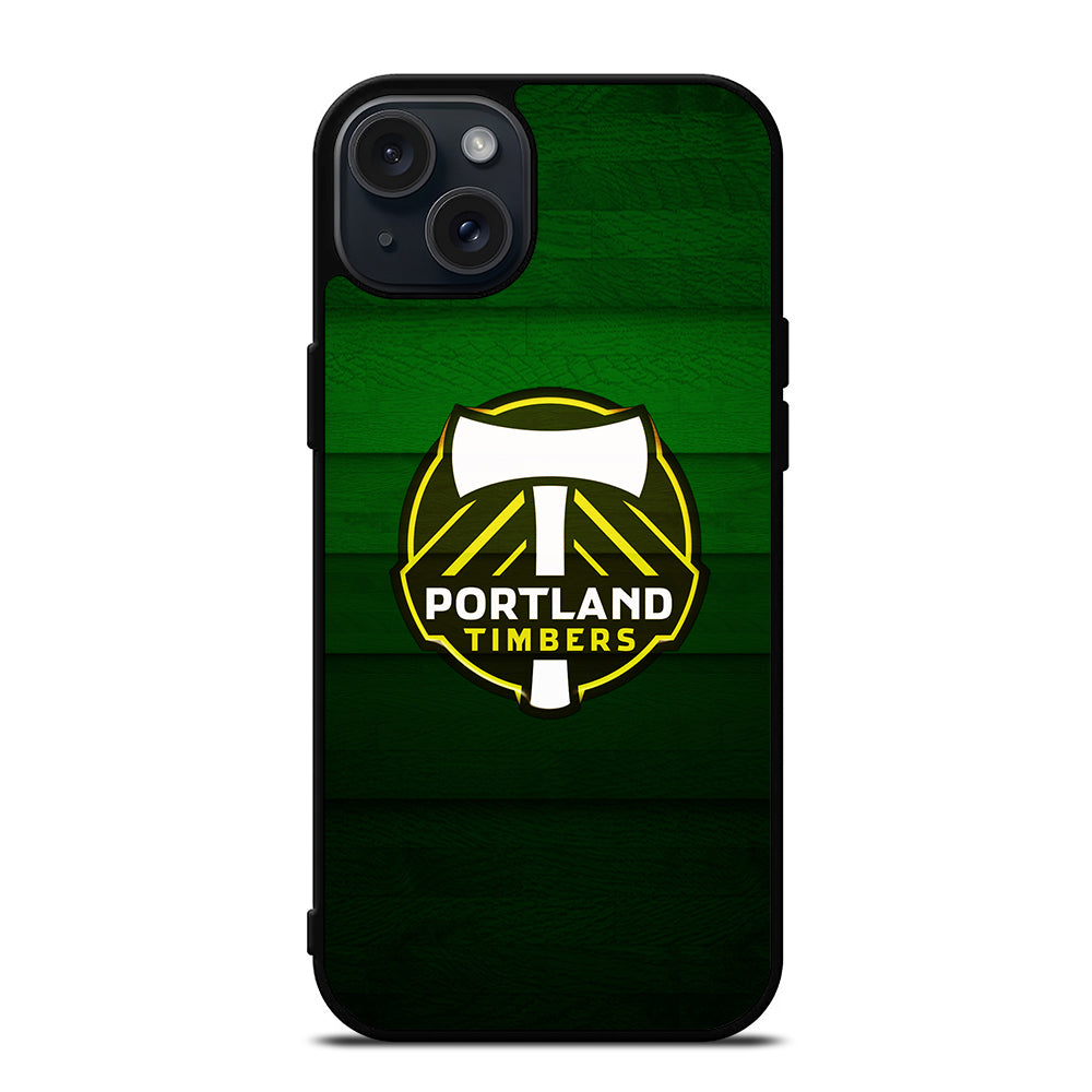 PORTLAND TIMBERS WOODEN LOGO iPhone 15 Plus Case Cover