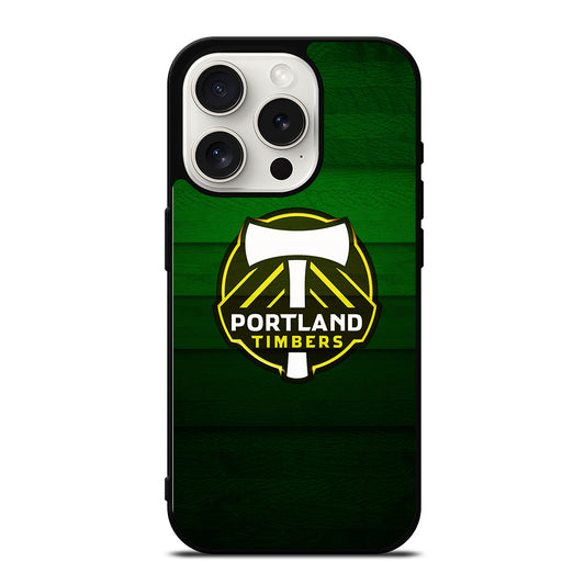 PORTLAND TIMBERS WOODEN LOGO iPhone 15 Pro Case Cover