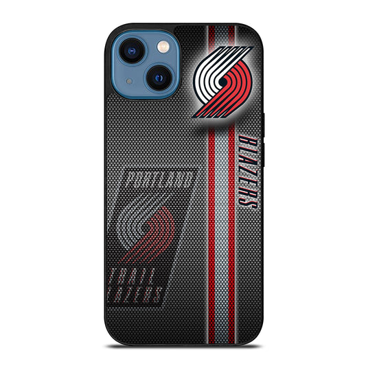 PORTLAND TRAIL BLAZERS MRTAL LOGO iPhone 14 Case Cover