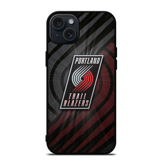 PORTLAND TRAIL BLAZERS NBA NASKETBALL iPhone 15 Plus Case Cover