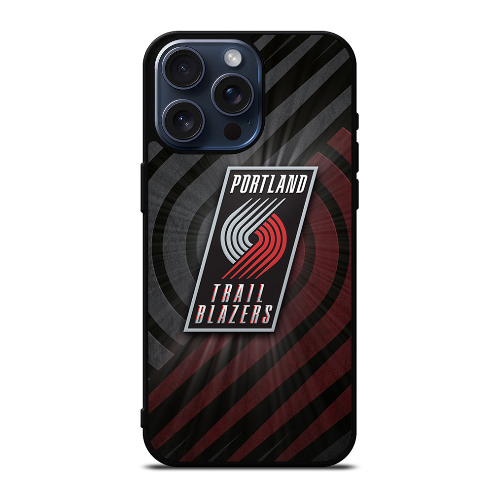 PORTLAND TRAIL BLAZERS NBA NASKETBALL iPhone 15 Pro Max Case Cover
