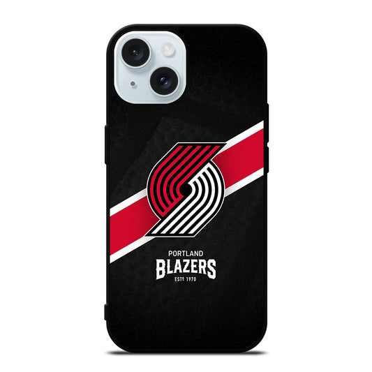 PORTLAND TRAIL BLAZERS SYMBOL 1 iPhone 15 Case Cover