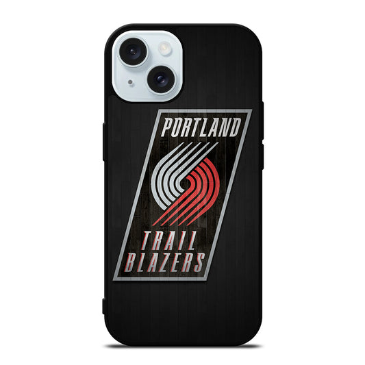 PORTLAND TRAIL BLAZERS SYMBOL 2 iPhone 15 Case Cover