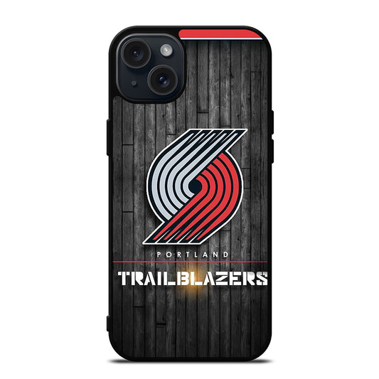 PORTLAND TRAIL BLAZERS SYMBOL 3 iPhone 15 Plus Case Cover