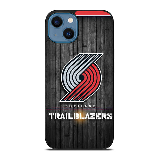 PORTLAND TRAIL BLAZERS SYMBOL 3 iPhone 14 Case Cover