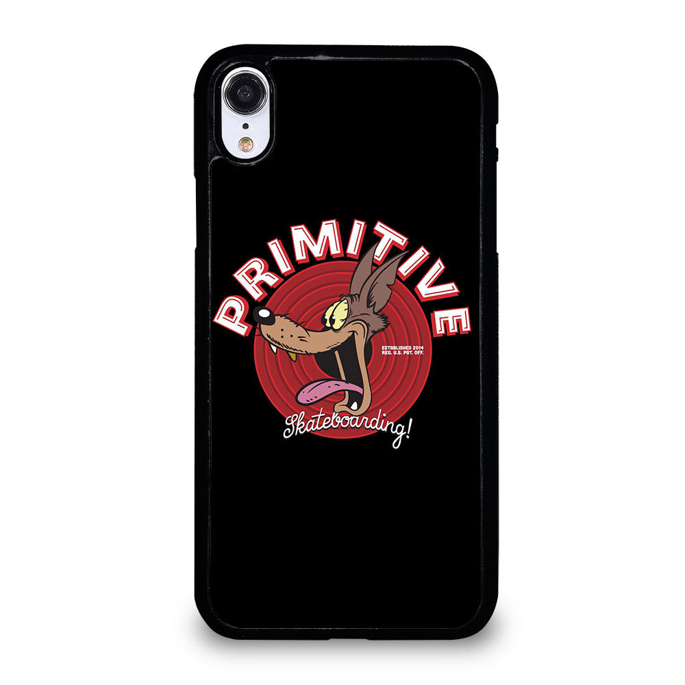 PRIMITIVE SKATEBOARDING CARTOON LOGO iPhone XR Case Cover