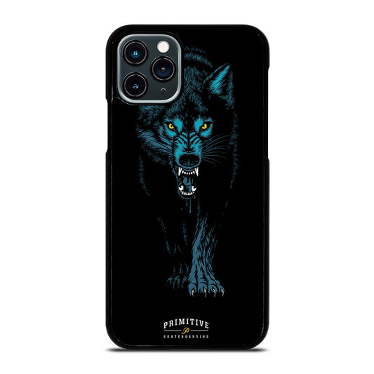 PRIMITIVE SKATEBOARDING LOGO WOLF iPhone 11 Pro Case Cover