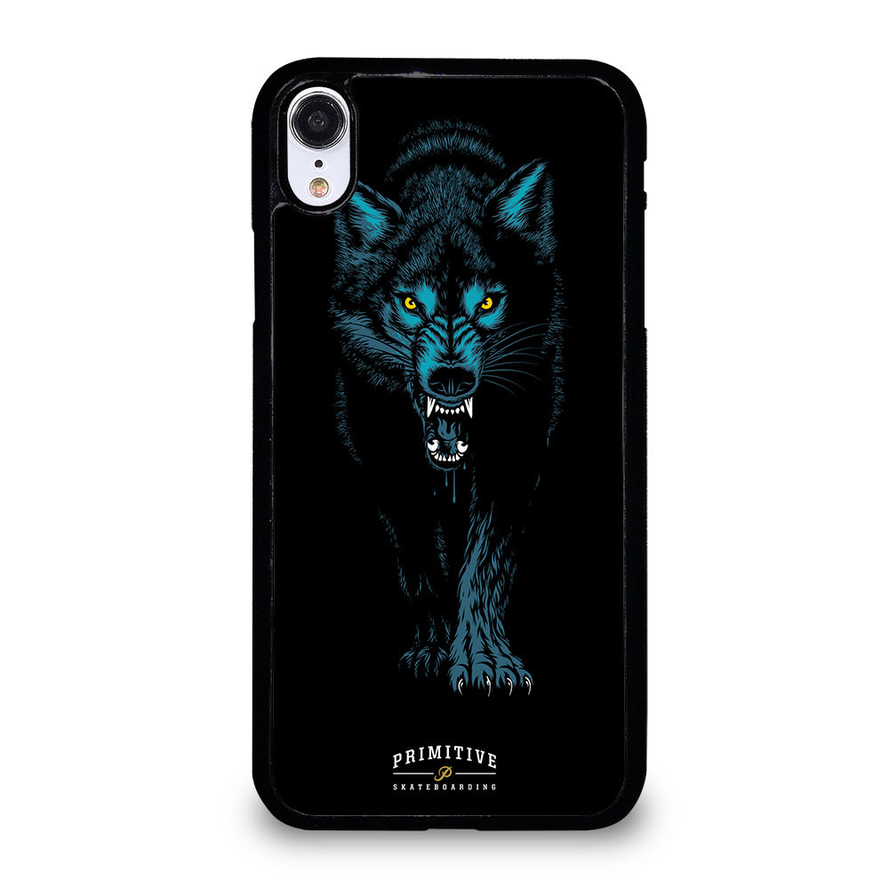 PRIMITIVE SKATEBOARDING LOGO WOLF iPhone XR Case Cover