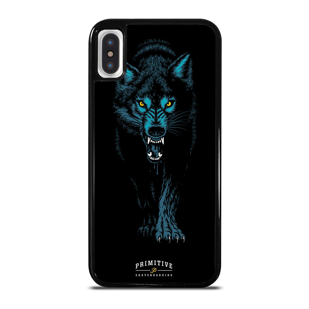 PRIMITIVE SKATEBOARDING LOGO WOLF iPhone X / XS Case Cover