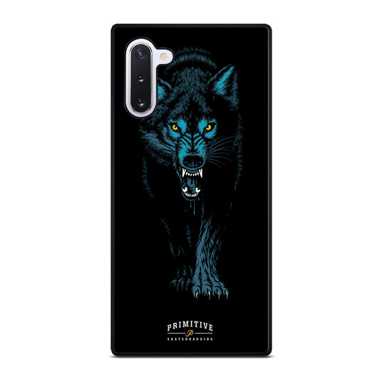 PRIMITIVE SKATEBOARDING LOGO WOLF Samsung Galaxy Note 10 Case Cover