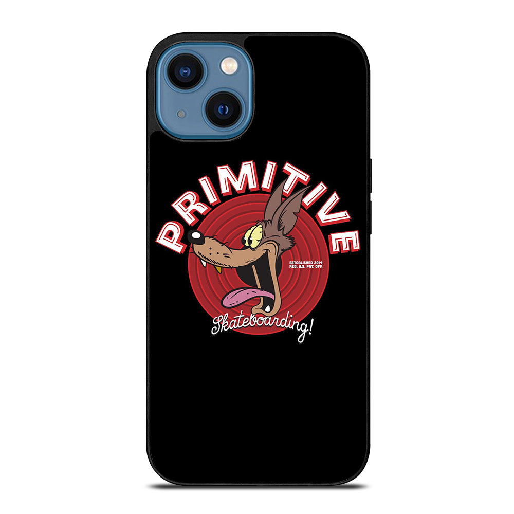 PRIMITIVE SKATEBOARDING CARTOON LOGO iPhone 14 Case Cover