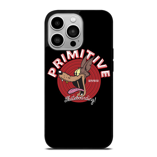 PRIMITIVE SKATEBOARDING CARTOON LOGO iPhone 14 Pro Case Cover