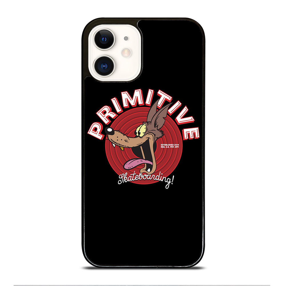 PRIMITIVE SKATEBOARDING CARTOON LOGO iPhone 12 Case Cover