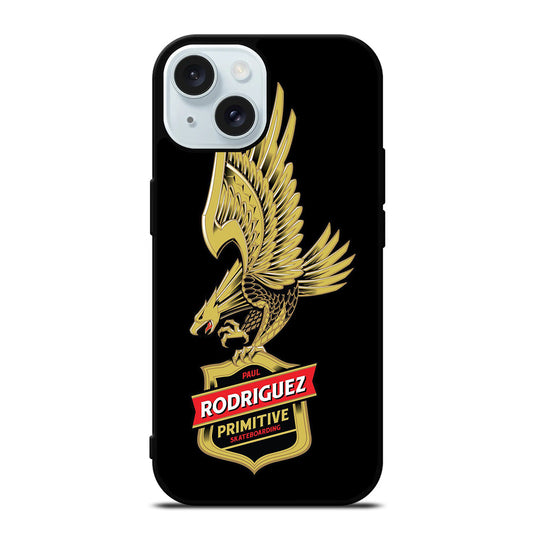 PRIMITIVE SKATEBOARDING LOGO EAGLE iPhone 15 Case Cover