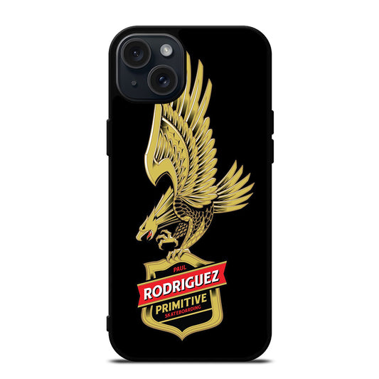 PRIMITIVE SKATEBOARDING LOGO EAGLE iPhone 15 Plus Case Cover