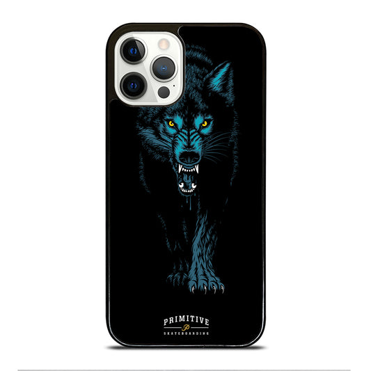 PRIMITIVE SKATEBOARDING LOGO WOLF iPhone 12 Pro Case Cover