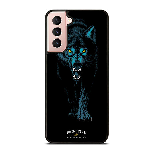 PRIMITIVE SKATEBOARDING LOGO WOLF Samsung Galaxy S21 Case Cover