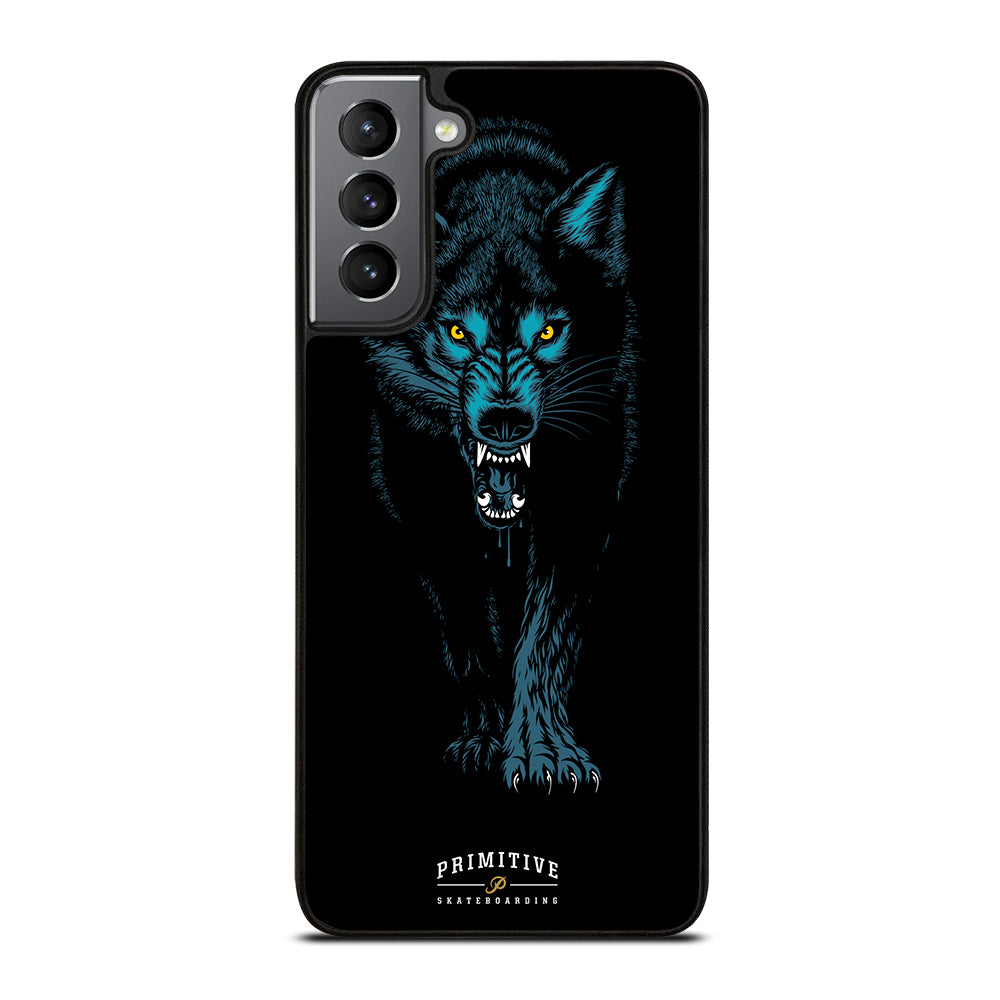 PRIMITIVE SKATEBOARDING LOGO WOLF Samsung Galaxy S21 Plus Case Cover