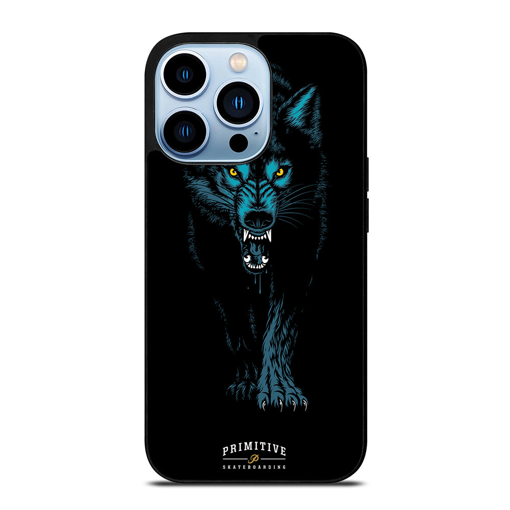 PRIMITIVE SKATEBOARDING LOGO WOLF iPhone 13 Pro Max Case Cover