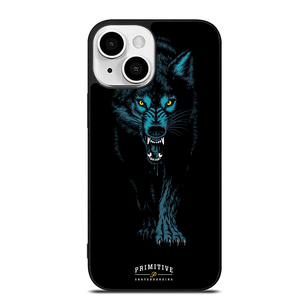 PRIMITIVE SKATEBOARDING LOGO WOLF iPhone 13 Mini Case Cover