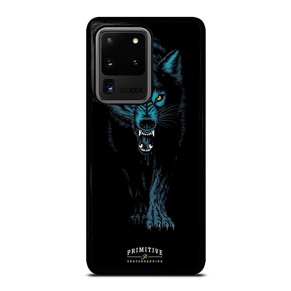 PRIMITIVE SKATEBOARDING LOGO WOLF Samsung Galaxy S20 Ultra Case Cover