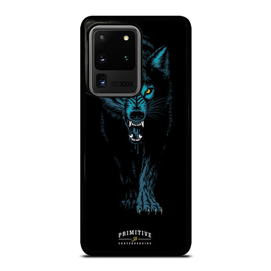 PRIMITIVE SKATEBOARDING LOGO WOLF Samsung Galaxy S20 Ultra Case Cover