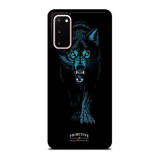 PRIMITIVE SKATEBOARDING LOGO WOLF Samsung Galaxy S20 Case Cover
