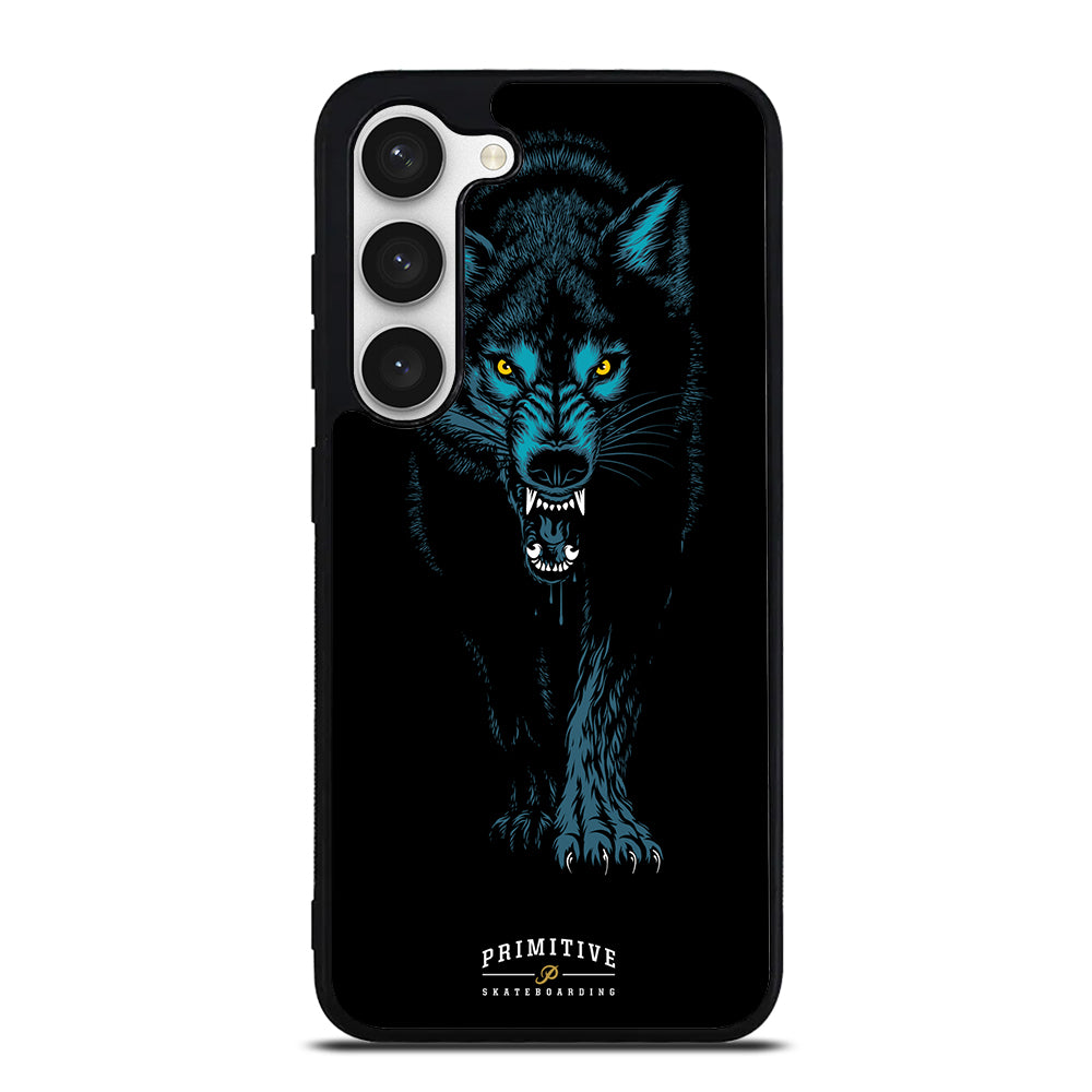 PRIMITIVE SKATEBOARDING LOGO WOLF Samsung Galaxy S23 Case Cover