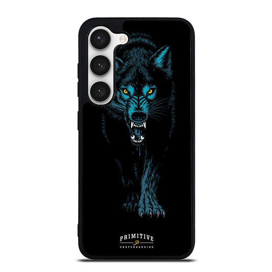 PRIMITIVE SKATEBOARDING LOGO WOLF Samsung Galaxy S23 Case Cover
