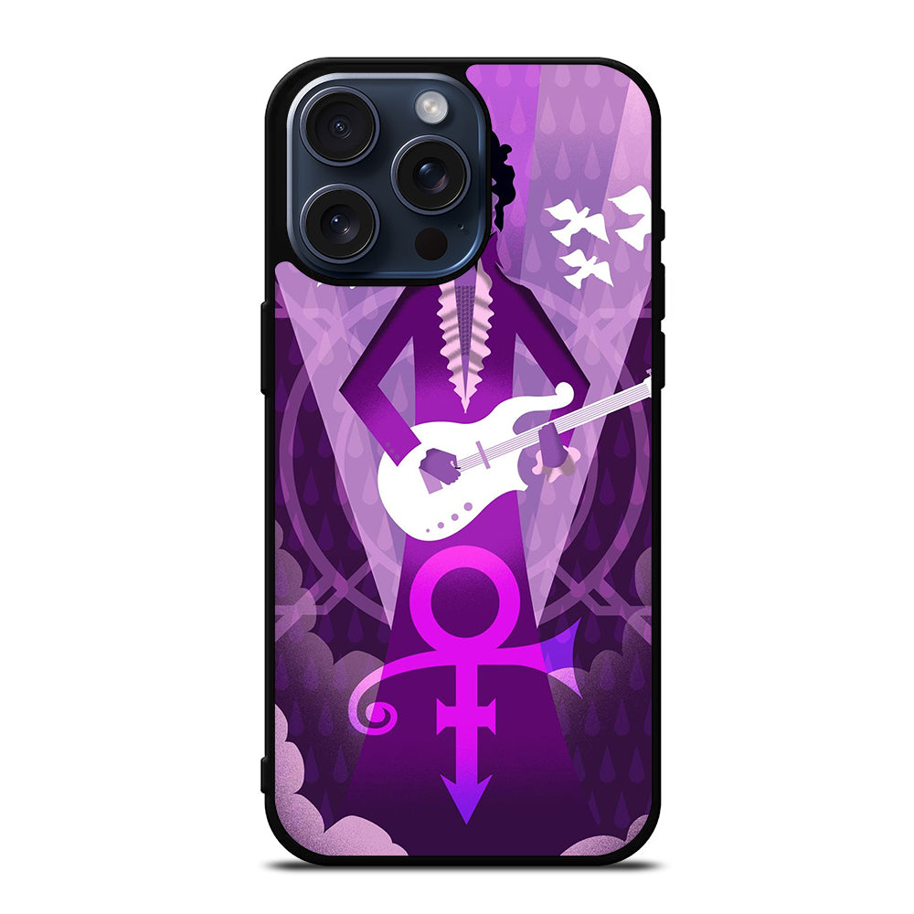 PRINCE PURPLE RAIN GUITAR iPhone 15 Pro Max Case Cover
